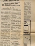 Covocatoria Concurso La Palanca.